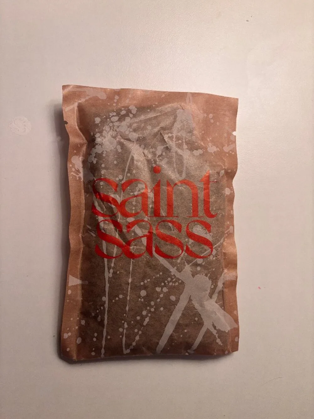 Saint Sass Statement tights: Bite Me
